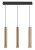 Lampa sufitowa wisząca Industrialna Loft EYE BRASS III zwis 7863 NOWODVORSKI Lighting GU10 x3 oświetleniowa żyrandol nowoczesna metal do Kuchni Jadalni nad stół blat wyspę mosiądz złoto-czarna zwis Inspiracje Premium