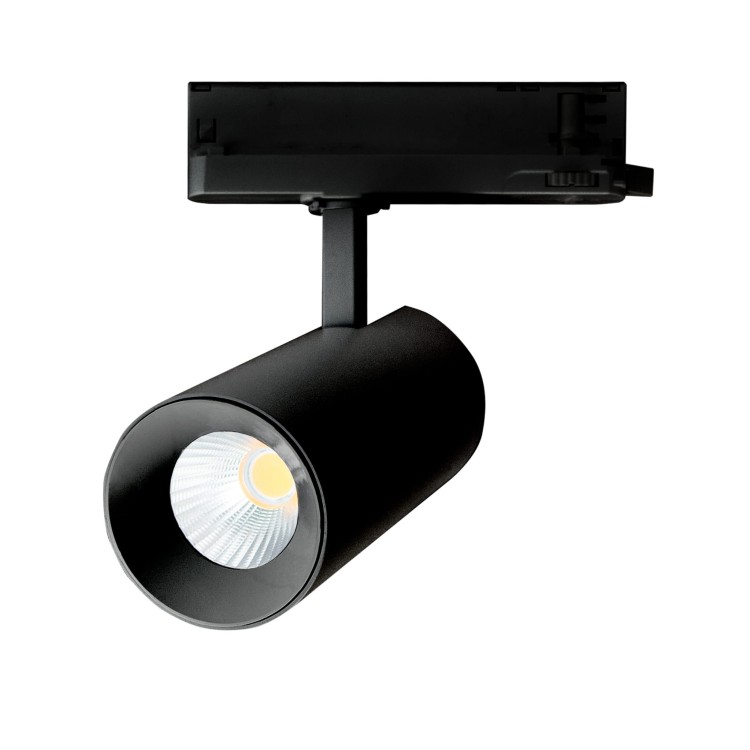 Lampa szynowa Reflektor szynowy ANDROMEDA 15-27W NW 230V 36, 60st. IP20 Ra90 74x170x170 Czarny 5 Lat Gwarancji z regulacją mocy SLI033021NW_PW SPECTRUM LED szynoprzewodu