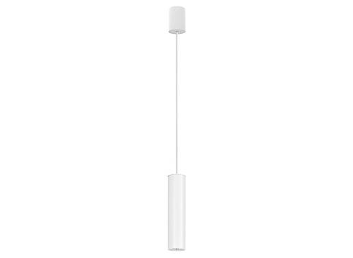 Lampa sufitowa wisząca Industrialna Loft EYE WHITE I zwis M 5397 NOWODVORSKI Lighting GU10 oświetleniowa żyrandol nowoczesna metal do Kuchni Jadalni nad stół blat wyspę biała pojedyncza Inspiracje Premium