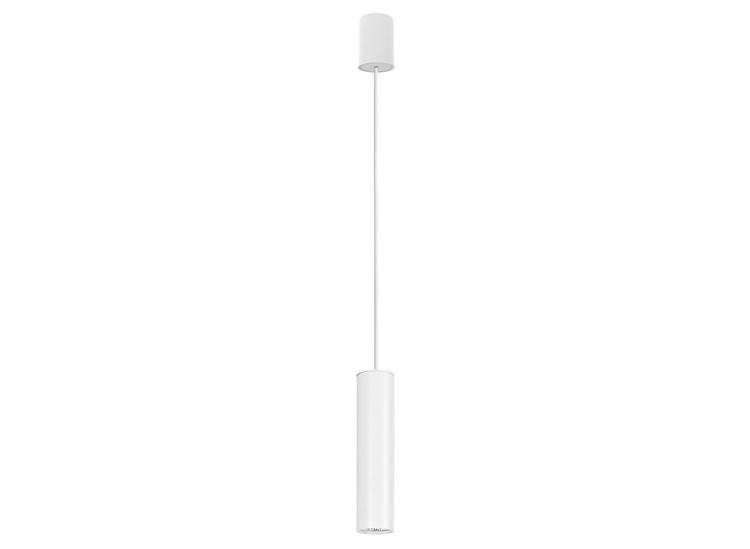 Lampa sufitowa wisząca Industrialna Loft EYE WHITE I zwis M 5397 NOWODVORSKI Lighting GU10 oświetleniowa żyrandol nowoczesna metal do Kuchni Jadalni nad stół blat wyspę biała pojedyncza Inspiracje Premium