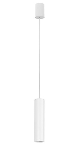 Lampa sufitowa wisząca Industrialna Loft EYE WHITE I zwis M 5397 NOWODVORSKI Lighting GU10 oświetleniowa żyrandol nowoczesna metal do Kuchni Jadalni nad stół blat wyspę biała pojedyncza Inspiracje Premium
