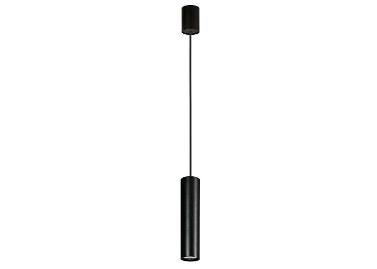 Lampa sufitowa wisząca Industrialna Loft EYE BLACK I zwis M 6840 NOWODVORSKI Lighting GU10 oświetleniowa żyrandol nowoczesna metal do Kuchni Jadalni nad stół blat wyspę czarna pojedyncza Inspiracje Premium