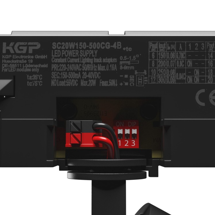 Lampa szynowa Reflektor szynowy ARTEMIDA MINI 6,5-20W WW 230V 36, 60st. IP20 Ra90 75x78x110 Czarny 5 Lat Gwarancji z regulacją mocy SLI033023WW_PW SPECTRUM LED szynoprzewodu