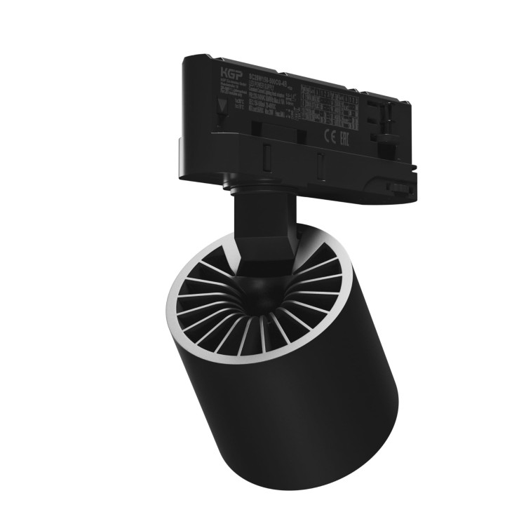 Lampa szynowa Reflektor szynowy ARTEMIDA MINI 6,5-20W WW 230V 36, 60st. IP20 Ra90 75x78x110 Czarny 5 Lat Gwarancji z regulacją mocy SLI033023WW_PW SPECTRUM LED szynoprzewodu