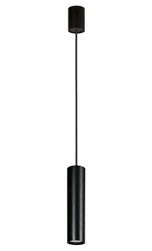 Lampa sufitowa wisząca Industrialna Loft EYE BLACK I zwis M 6840 NOWODVORSKI Lighting GU10 oświetleniowa żyrandol nowoczesna metal do Kuchni Jadalni nad stół blat wyspę czarna pojedyncza Inspiracje Premium