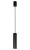 Lampa sufitowa wisząca Industrialna Loft EYE BLACK I zwis M 6840 NOWODVORSKI Lighting GU10 oświetleniowa żyrandol nowoczesna metal do Kuchni Jadalni nad stół blat wyspę czarna pojedyncza Inspiracje Premium