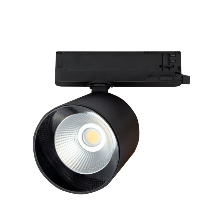 Lampa szynowa Reflektor szynowy ARTEMIDA MAXI 12-42W NW 230V 36, 60st. IP20 Ra90 100x96x130 Czarny 5 Lat Gwarancji z regulacją mocy SLI033025NW_PW SPECTRUM LED szynoprzewodu