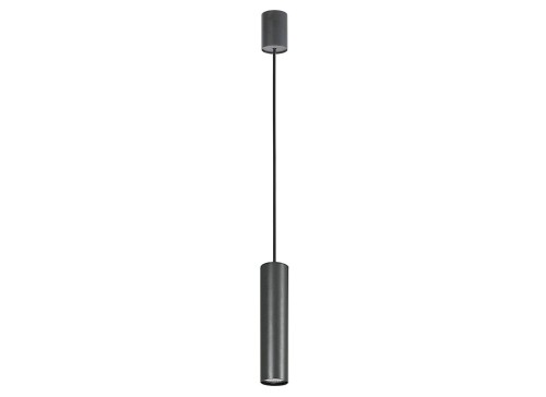 Lampa sufitowa wisząca Industrialna Loft EYE GRAPHITE I zwis M 5398 NOWODVORSKI Lighting GU10 oświetleniowa żyrandol nowoczesna metal do Kuchni Jadalni nad stół blat wyspę szara grafitowa pojedyncza Inspiracje Premium