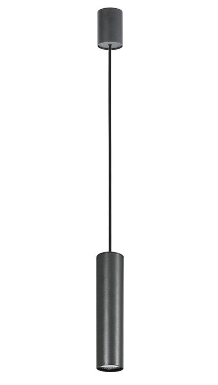 Lampa sufitowa wisząca Industrialna Loft EYE GRAPHITE I zwis M 5398 NOWODVORSKI Lighting GU10 oświetleniowa żyrandol nowoczesna metal do Kuchni Jadalni nad stół blat wyspę szara grafitowa pojedyncza Inspiracje Premium