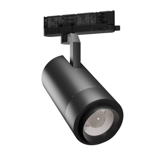 Lampa szynowa Reflektor szynowy PAVA 2 na Szynoprzewód 3F 19-42W WW 230V 20-45ST IP20 RA90 Czarny 5 Lat Gwarancji Z regulacją mocy SLI033031WW_PW SPECTRUM LED szynoprzewodu