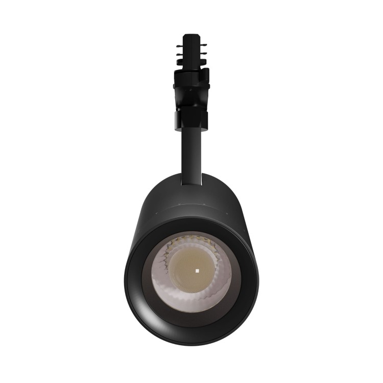 Lampa szynowa Reflektor szynowy PAVA 2 na Szynoprzewód 3F 19-42W WW 230V 20-45ST IP20 RA90 Czarny 5 Lat Gwarancji Z regulacją mocy SLI033031WW_PW SPECTRUM LED szynoprzewodu