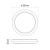 Plafon okrągły DORI LED 18W ZM4311 Emos IP54 sufitowy oprawa plafoniera slim neutralna biel