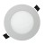 Oprawa sufitowa downlight ALGINE ECO LED ROUND 230V 12W IP20 CW sufitowe biała ramka Podtynkowa SLI035017CW SPECTRUM LED