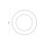 Oprawa sufitowa downlight ALGINE ECO LED ROUND 230V 12W IP20 CW sufitowe biała ramka Podtynkowa SLI035017CW SPECTRUM LED
