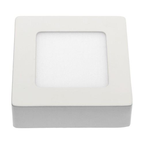 Oprawa sufitowa downlight ALGINE ECO LED SQUARE 230V 6W IP20 CW sufitowe biała ramka Natynkowa SLI035022CW SPECTRUM LED