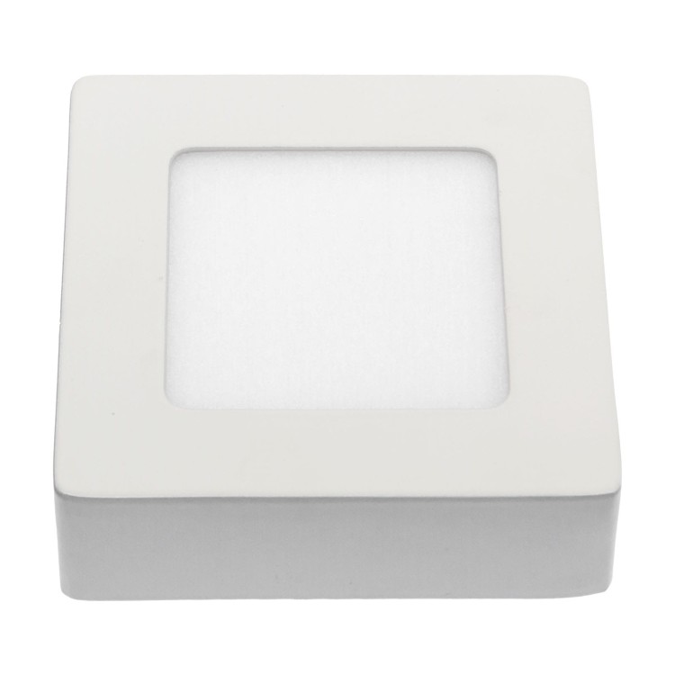 Oprawa sufitowa downlight ALGINE ECO LED SQUARE 230V 6W IP20 WW sufitowe biała ramka Natynkowa SLI035022WW SPECTRUM LED
