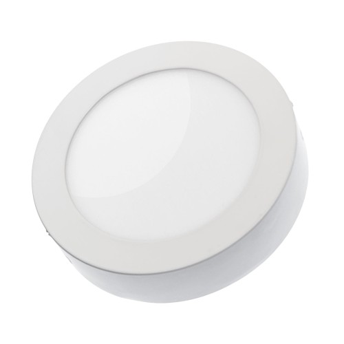 Oprawa sufitowa downlight ALGINE ECO LED ROUND 230V 12W IP20 CW sufitowe biała ramka Natynkowa SLI035023CW SPECTRUM LED
