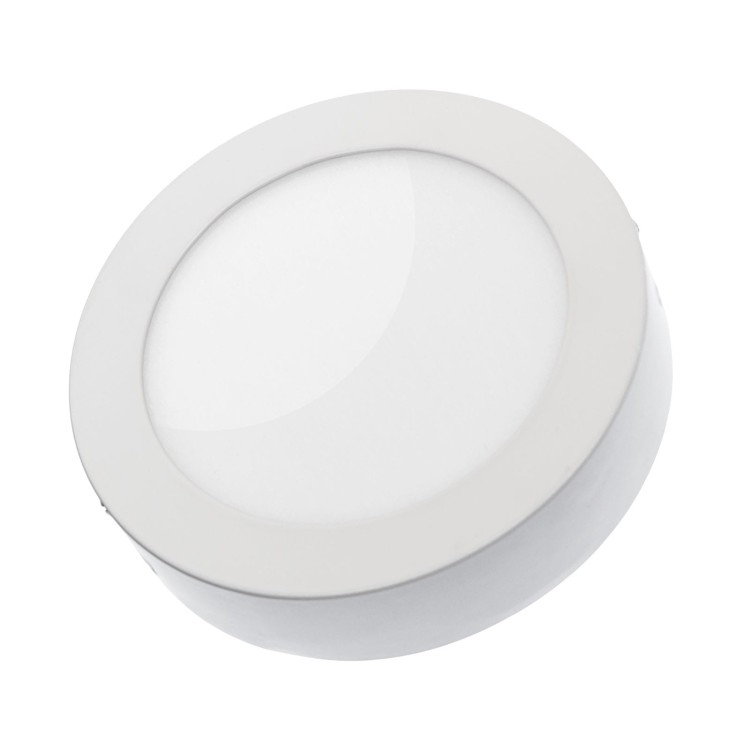 Oprawa sufitowa downlight ALGINE ECO LED ROUND 230V 12W IP20 CW sufitowe biała ramka Natynkowa SLI035023CW SPECTRUM LED