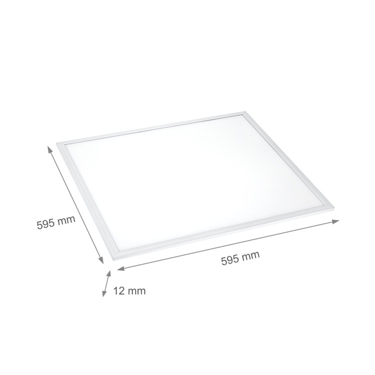 ALGINE Panel 45W CW 230V 120st IP20 IK06 600x600x10mm Biały 5 Lat Gwarancji SLI035037CW SPECTRUM LED