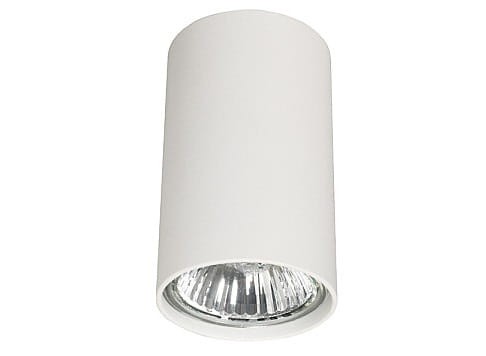 Sufitowa oprawa lampa punktowa Industrialna Loft EYE WHITE S 5255 NOWODVORSKI Lighting GU10 tuba spot natynkowa nowoczesna oświetleniowa nowoczesna metal do Kuchni Jadalni biała Inspiracje Premium