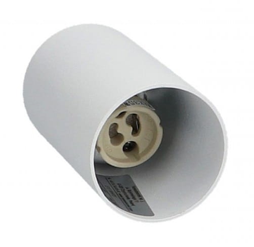 Sufitowa oprawa lampa punktowa Industrialna Loft EYE WHITE S 5255 NOWODVORSKI Lighting GU10 tuba spot natynkowa nowoczesna oświetleniowa nowoczesna metal do Kuchni Jadalni biała Inspiracje Premium
