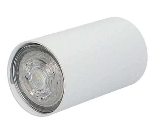 Sufitowa oprawa lampa punktowa Industrialna Loft EYE WHITE S 5255 NOWODVORSKI Lighting GU10 tuba spot natynkowa nowoczesna oświetleniowa nowoczesna metal do Kuchni Jadalni biała Inspiracje Premium