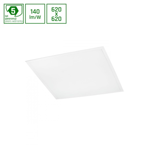 ALGINE Panel Backlight 30W CW 230V 120st IP20 620x620x32 Biały UGR<19 5 Lat Gwarancji SLI035062CW_PW SPECTRUM LED