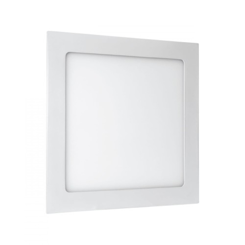 Oprawa sufitowa downlight ALGINE ECO 18W CW 230V 120st IP20 IK06 220X200mm Biały kwadratowe Podtynkowa & SLI036020CW SPECTRUM LED