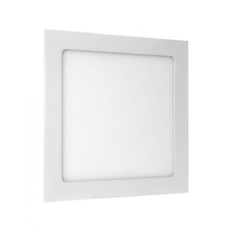 Oprawa sufitowa downlight ALGINE ECO 18W CW 230V 120st IP20 IK06 220X200mm Biały kwadratowe Podtynkowa & SLI036020CW SPECTRUM LED