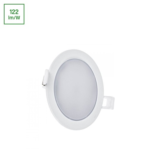 ALGINE ECO 2w1 Natynk-Podtynk Downlight 6W NW 230V 110st IP20 IK06 115x35mm białe Biały okrągłe okrągła SLI037027NW_PW SPECTRUM LED