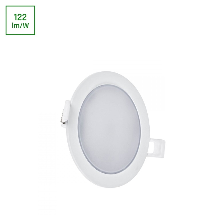 ALGINE ECO 2w1 Natynk-Podtynk Downlight 6W WW 230V 110st IP20 IK06 115x35mm białe Biały okrągłe okrągła SLI037027WW_PW SPECTRUM LED