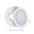 ALGINE ECO 2w1 Natynk-Podtynk Downlight 6W WW 230V 110st IP20 IK06 115x35mm białe Biały okrągłe okrągła SLI037027WW_PW SPECTRUM LED