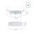 ALGINE ECO 2w1 Natynk-Podtynk Downlight 6W WW 230V 110st IP20 IK06 115x35mm białe Biały okrągłe okrągła SLI037027WW_PW SPECTRUM LED