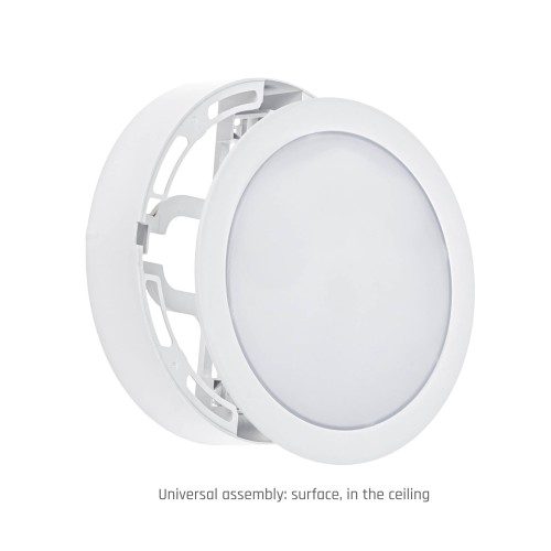 ALGINE ECO 2w1 Natynk-Podtynk Downlight 12W NW 230V 110st IP20 IK06 170x35mm białe Biały okrągłe okrągła SLI037028NW_PW SPECTRUM LED