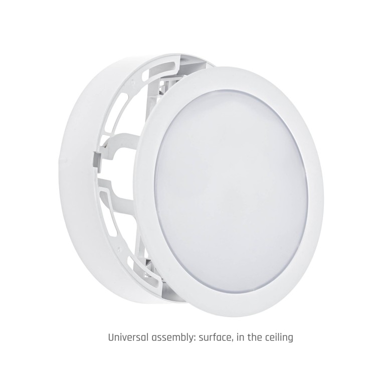 ALGINE ECO 2w1 Natynk-Podtynk Downlight 12W NW 230V 110st IP20 IK06 170x35mm białe Biały okrągłe okrągła SLI037028NW_PW SPECTRUM LED