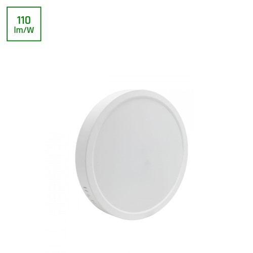 ALGINE Natynk Downlight 24W NW 230V 120st IP20 IK06 288x38mm białe Biały okrągłe okrągła SLI037030NW_PW SPECTRUM LED