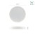 ALGINE Natynk Downlight 24W NW 230V 120st IP20 IK06 288x38mm białe Biały okrągłe okrągła SLI037030NW_PW SPECTRUM LED
