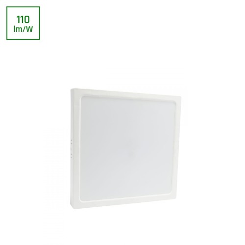 ALGINE Natynk Downlight 24W NW 230V 120st IP20 IK06 288x288x38mm Biały kwadrat SLI037031NW_PW SPECTRUM LED