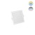 ALGINE Downlight 6W 230V 120st IP20 IK06 112x112x 35mm Biały kwadrat CCT+DIM Wi-Fi SMART SLI038018CCT SPECTRUM LED