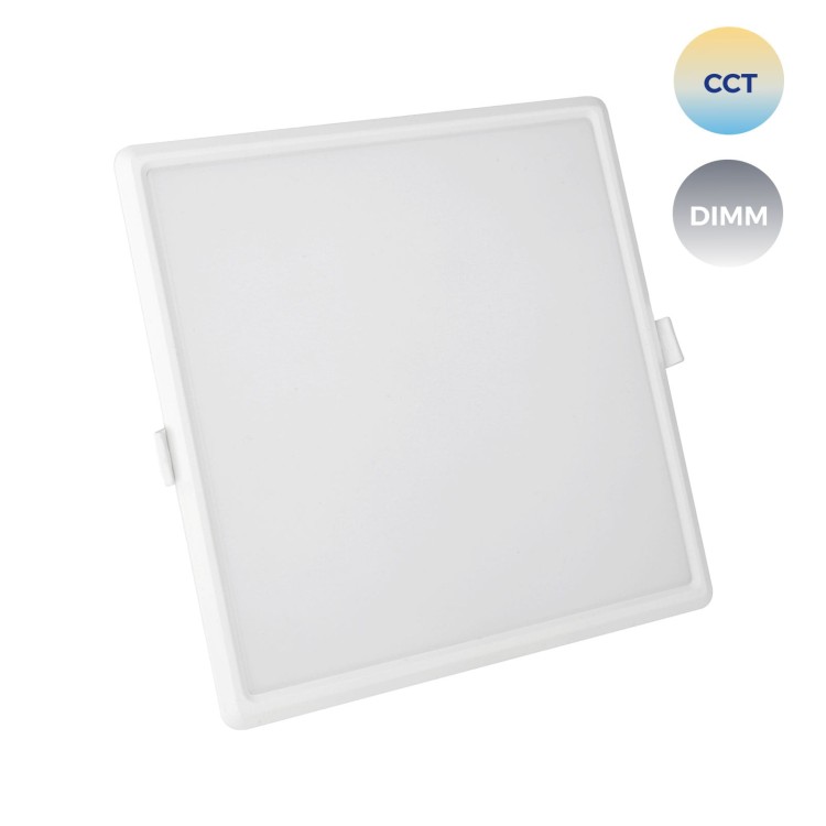 ALGINE Downlight 22W 230V 120st IP20 IK06 215x215 x38mm Biały kwadrat CCT+DIM Wi-Fi SMART SLI038020CCT SPECTRUM LED
