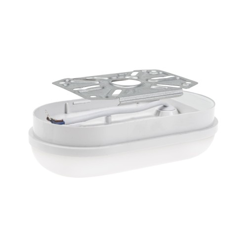 TECHNIC Lampa kanałowa 8W NW 230V 120st IP54 IK10 157x80x46mm Biały owalna SLI041044NW_PW SPECTRUM LED
