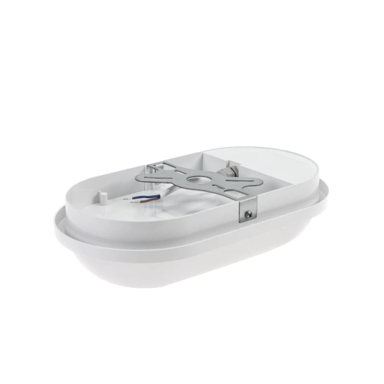 TECHNIC Lampa kanałowa 20W NW 230V 120st IP54 IK07 270x145x70mm Biały owalna czujnik ruchu PIR SLI041046NW_PW SPECTRUM LED