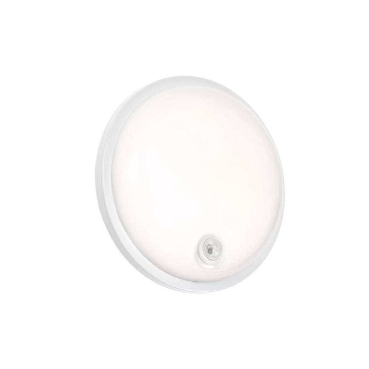 TECHNIC Lampa kanałowa 20W NW 230V 120st IP54 IK07 220x60mm białe Biały okrągłe okrągła czujnik ruchu PIR SLI041047NW_PW SPECTRUM LED
