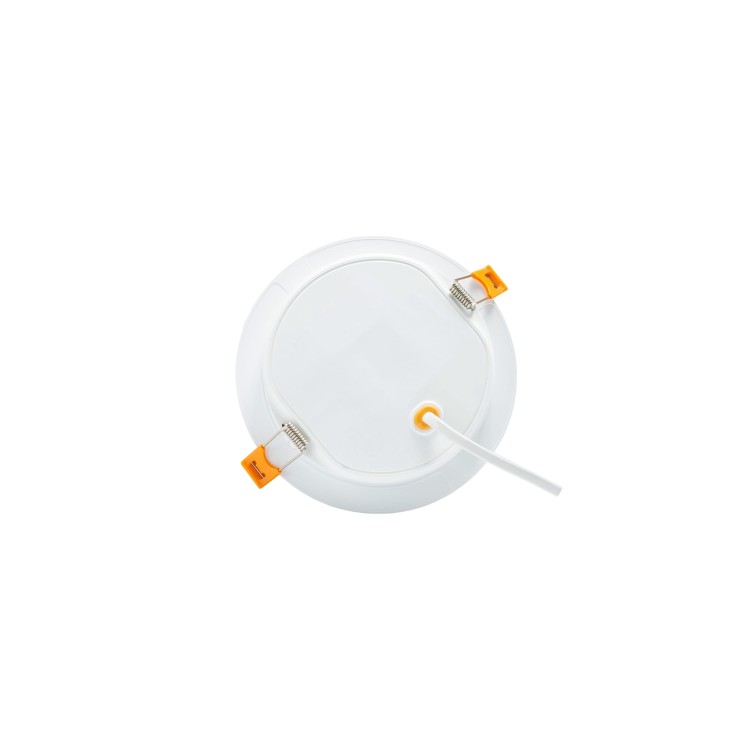 DURE 3 Downlight 12W WW 230V 110st IP54 IK06 145x34 białe Biały okrągłe okrągła Zasilacz zintegrowany SLI043007WW_PW SPECTRUM LED