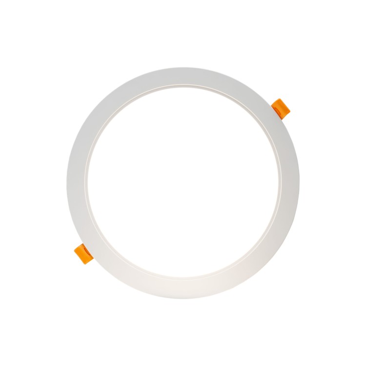 DURE 3 Downlight 24W NW 230V 110st IP54 IK06 220x34 białe Biały okrągłe okrągła Zasilacz zintegrowany SLI043009NW_PW SPECTRUM LED