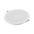 DURE 3 Downlight 24W NW 230V 110st IP54 IK06 220x34 białe Biały okrągłe okrągła Zasilacz zintegrowany SLI043009NW_PW SPECTRUM LED