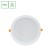 DURE 3 Downlight 24W WW 230V 110st IP54 IK06 220x34 białe Biały okrągłe okrągła Zasilacz zintegrowany SLI043009WW_PW SPECTRUM LED