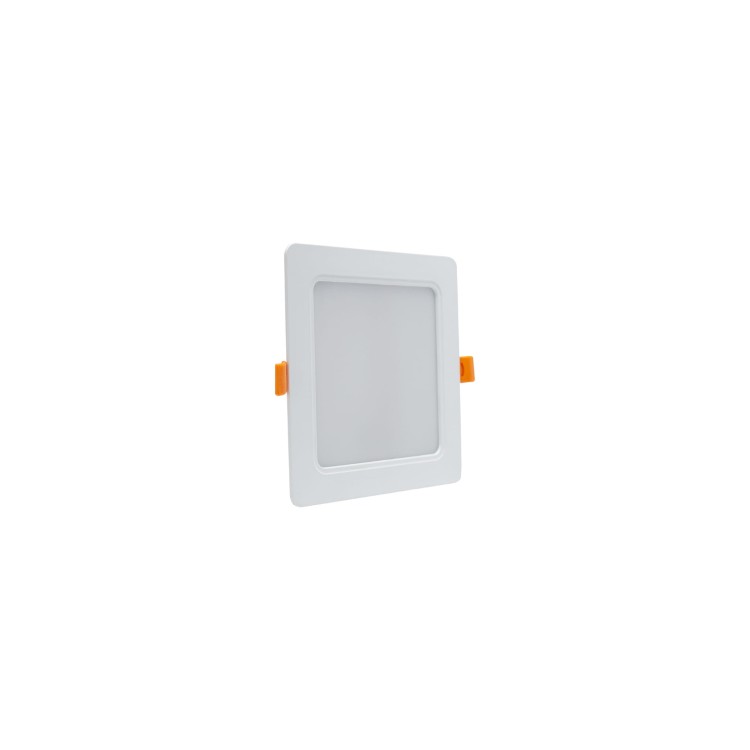 DURE 3 Downlight 12W CW 230V 110st IP54 IK06 145x145x34 Biały Kwadratowa Zasilacz zintegrowany SLI043010CW_PW SPECTRUM LED