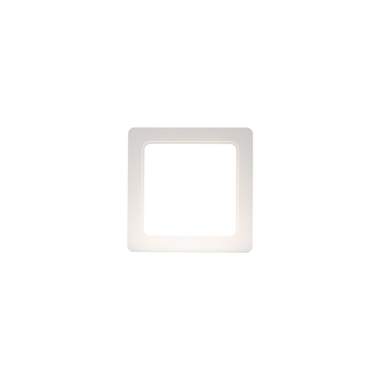 DURE 3 Downlight 12W NW 230V 110st IP54 IK06 145x145x34 Biały Kwadratowa Zasilacz zintegrowany SLI043010NW_PW SPECTRUM LED