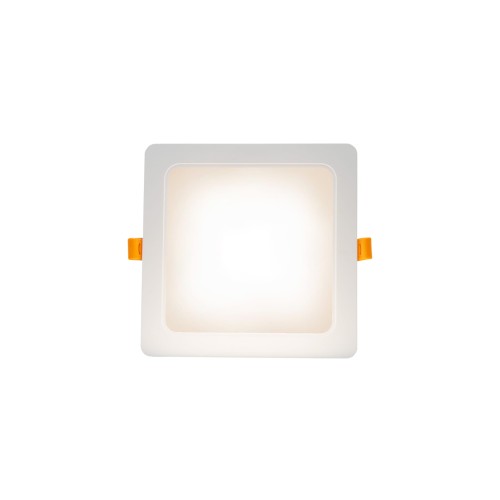DURE 3 Downlight 18W WW 230V 110st IP54 IK06 170x170x34 Biały Kwadratowa Zasilacz zintegrowany SLI043011WW_PW SPECTRUM LED